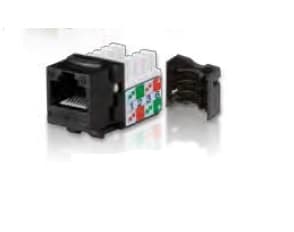 ITEM - IT250102 PRESA RJ45 U/UTP 90° CAT. 5E NE