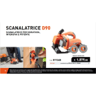 ELEMATIC SPIT - ITP811245 SCANALATRICE D90 + 2X DISCO X-TREME