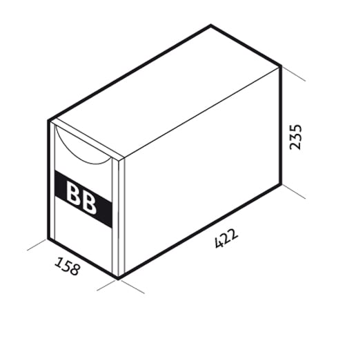 RPS(RIELLO UPS) - RIEJSEP036PA3 BBX SEP 36V BB A3