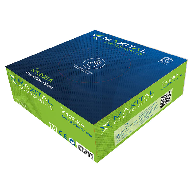 FTE MAXIMAL ITALIA S - FTEK120EA K120EA Cavo coax 5mm PVC eco Eca 100mt