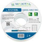 FTE MAXIMAL ITALIA S - FTEK121EBL K121EBL CAVO COAX 5MM PVC ECA BLU 100MT