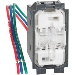 BTICINO S.P.A. - BTIK4027H L.NOW- COMMUTAT DOPPIO TASTO HOTEL 10A