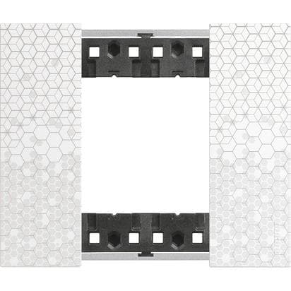 BTICINO S.P.A. - BTIKA4802MW L.NOW - PLACCA 2P PIXEL