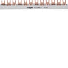 HAGER - HAGKDN363B Phasenschiene 3P Gabel 10mm² 63A 57M