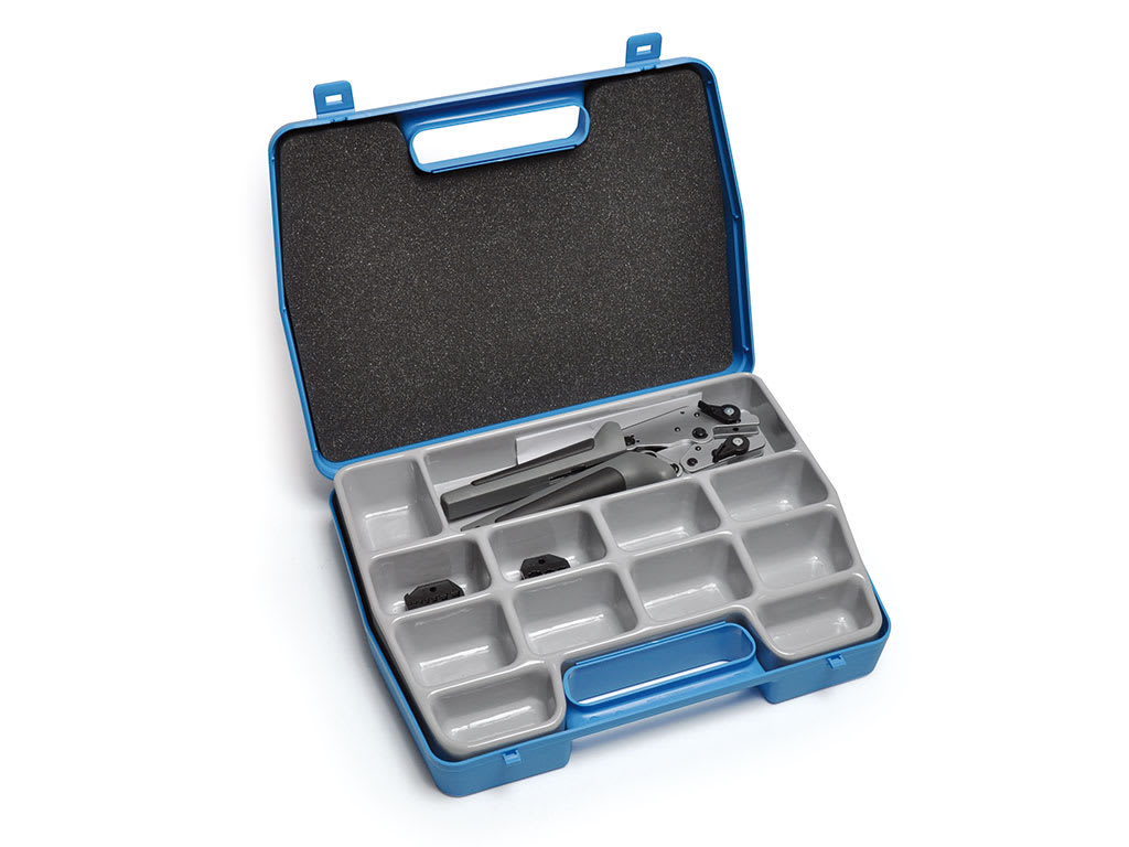 CEMBRE S.P.A. - CEMKIT-HWE1 KIT COMPOSTO DA: UTENSILE HWE1, MATRICE WF16, MATRICE IT6, VALIGETTA IN PLASTICA CON SCOMPARTI