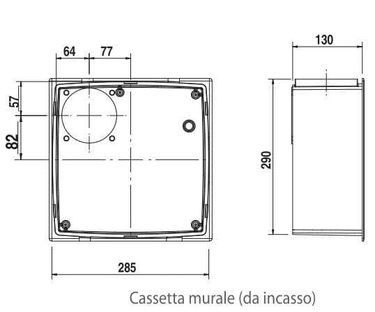 ELICENT (MAICO) ELI2SV0110 KIT INCASSO ELPREX