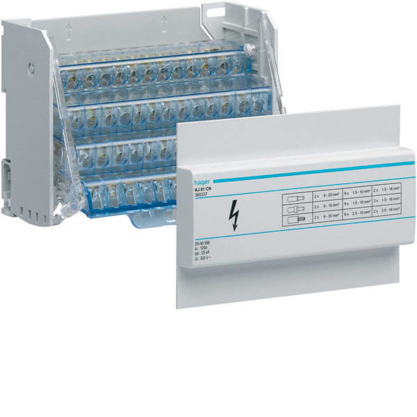 HAGER - HAGKJ01CN RIPARTITORE MOD MOBILE 4X125A