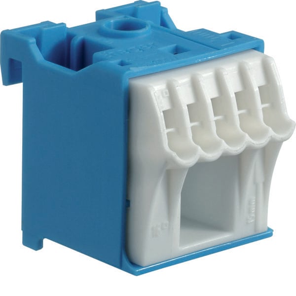 HAGER - HAGKN06N MORSETTIERA NEUTRO QUICKCONNECT 6 CONNES