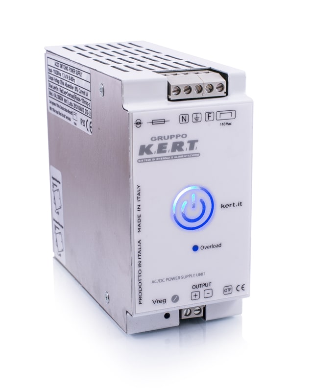 K.E.R.T. S.R.L. - KRTKAL1204DIN ALIMENTATORE SW DIN115/230VAC 12VDC 4A