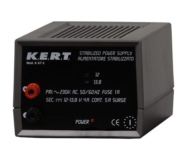 K.E.R.T. S.R.L. - KRTKAT5 ALIMENTATORE STABILIZZATO 12/13.8VDC 5A