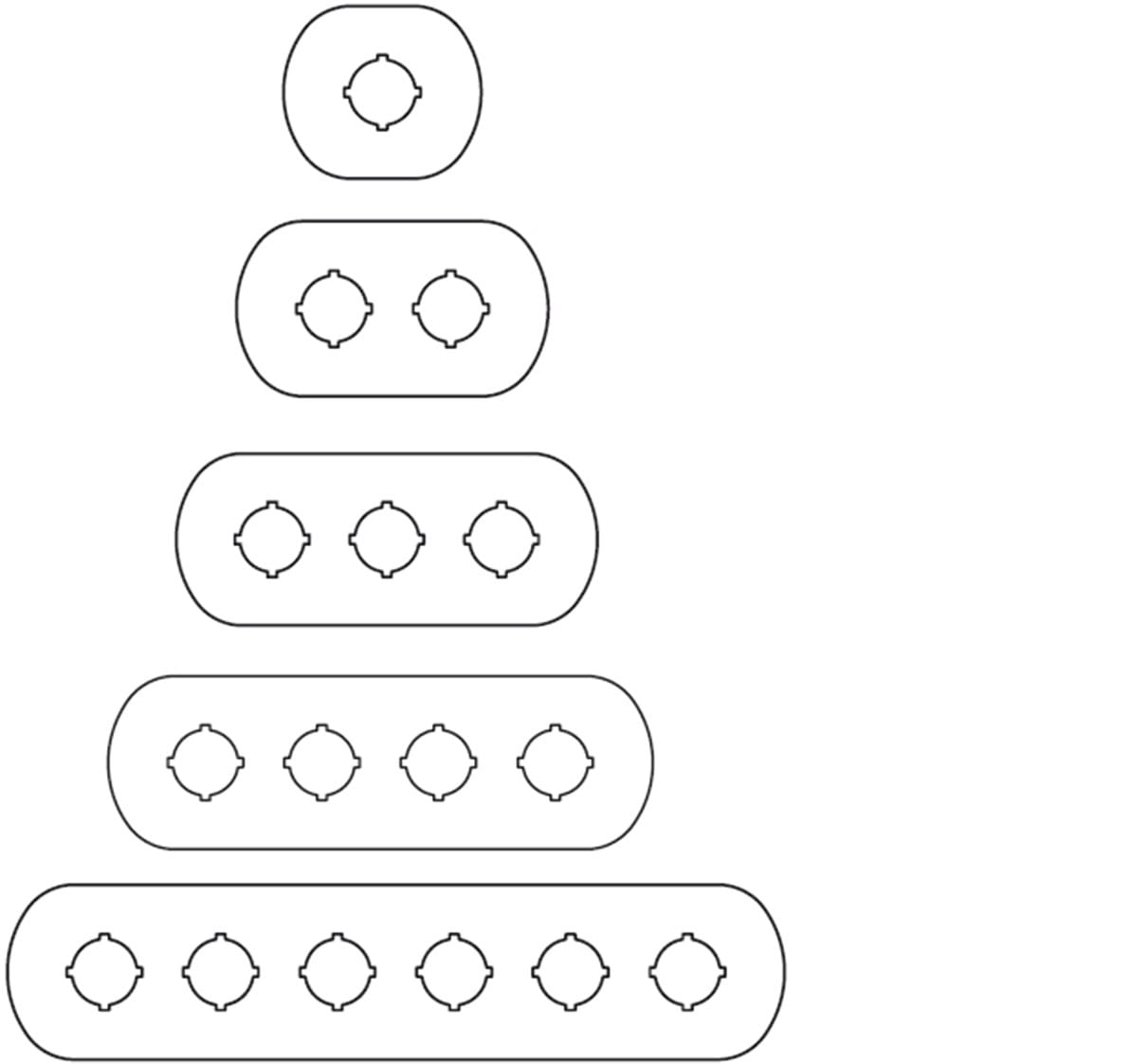 ABB SPA - ABBKX 448 0 DIST-1 DISTANZIALE PER CUSTODIE