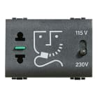 BTICINO - BTIL4177 RASIERSTECKDOSE