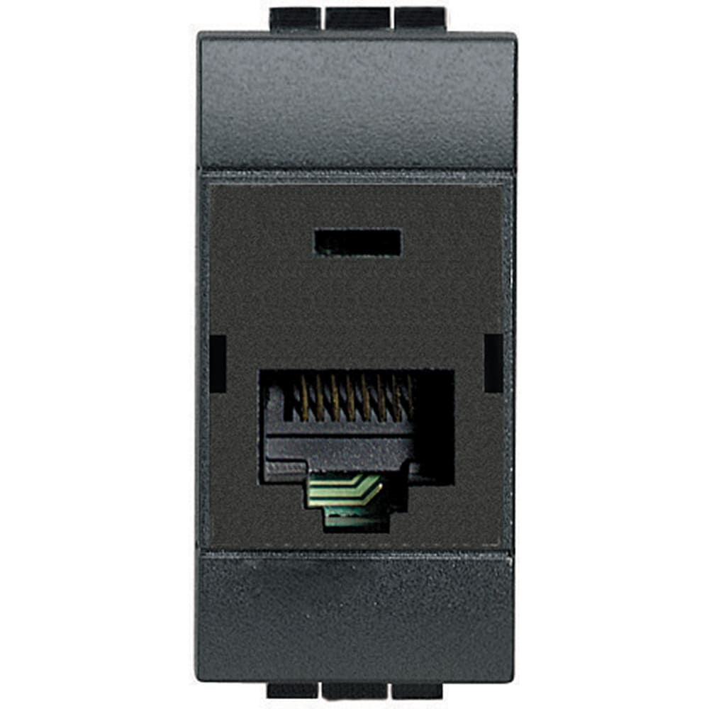 BTICINO BTIL4262C6S RJ45 CAT6 STP 110 Anthrazit