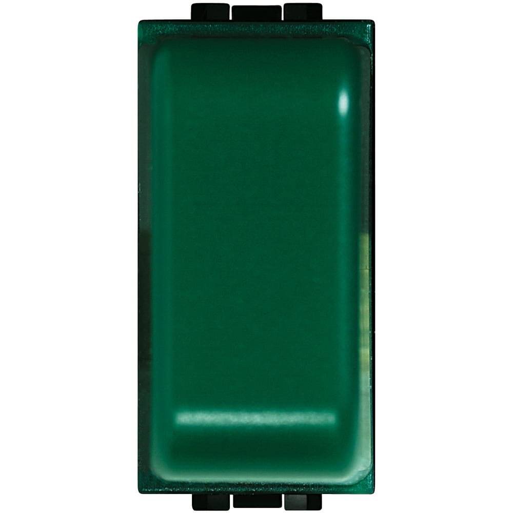 BTICINO BTIL4385/230V LIVING INT - SPECULA 230V VERDE CON LAMP