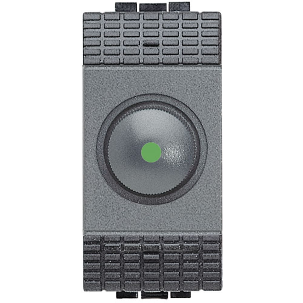 BTICINO BTIL4402N Drehdimmer 500W R 1-Modulig Anthrazit