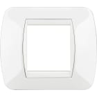 BTICINO - BTIL4802BI LIVING INT - PLACCA 2P BIANCO