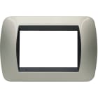 BTICINO - BTIL4803TC LIVING INT - PLACCA 3 POSTI TITANIO CHIA