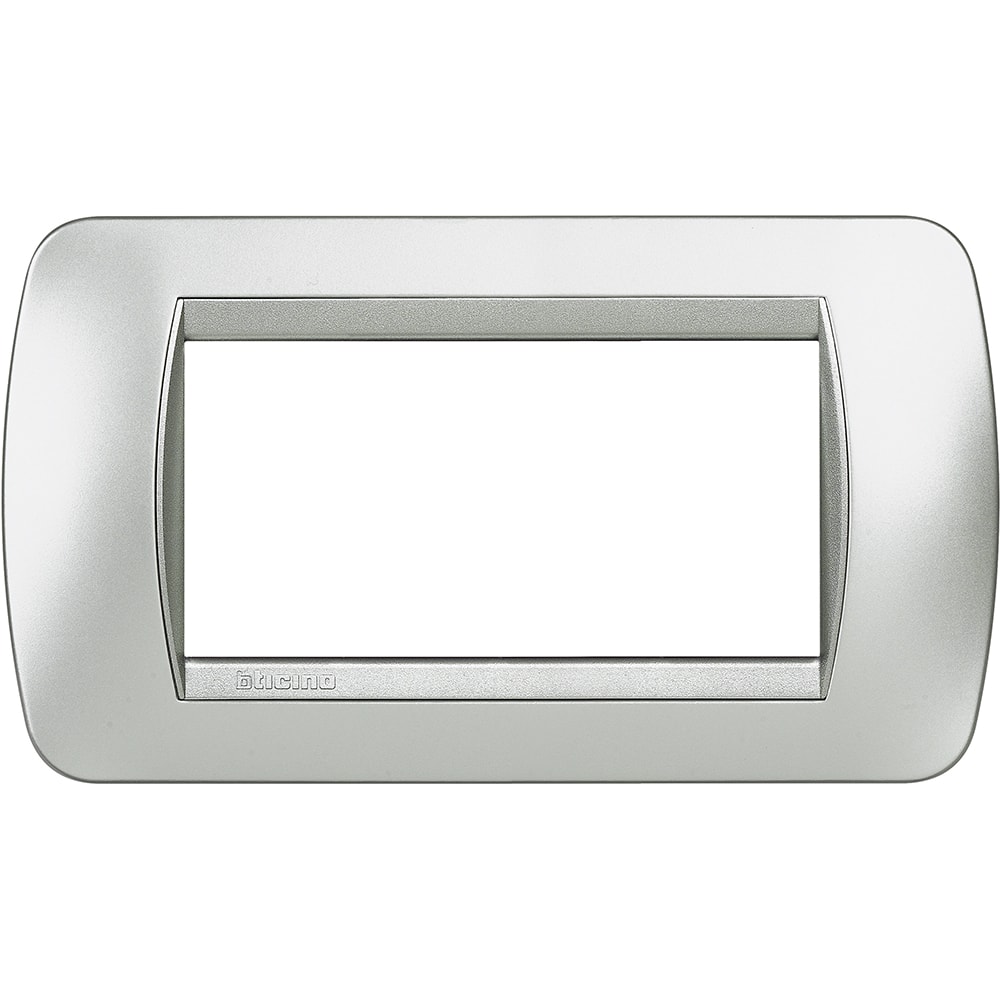 BTICINO BTIL4804TE LIVING INT - PLACCA 4P TECH