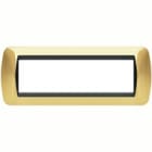 BTICINO - BTIL4807OR LIVING INT - PLACCA 7 POSTI ORO VERO