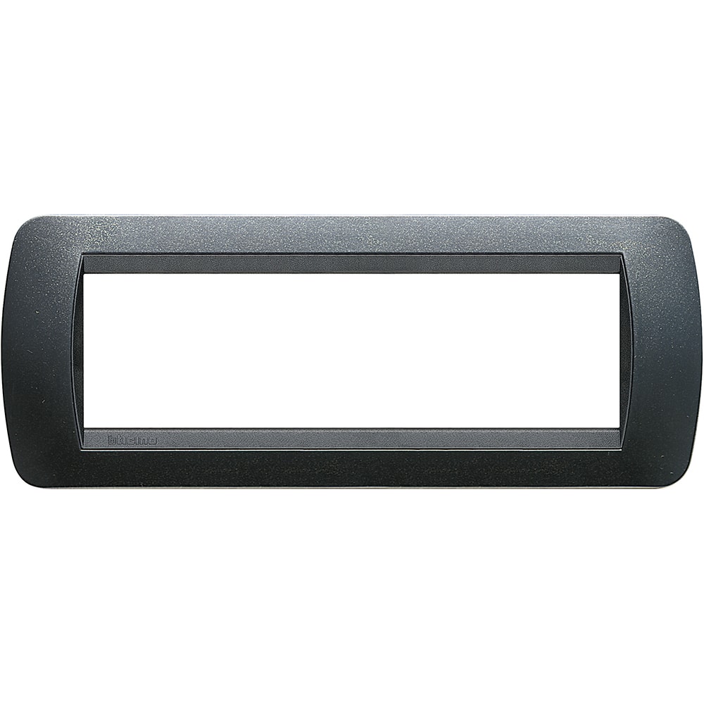 BTICINO BTIL4807PA LIVING INT.- PLACCA 7P PLASTICA ACCIAIO