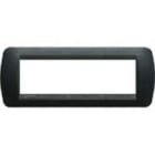 BTICINO - BTIL4807PA LIVING INT.- PLACCA 7P PLASTICA ACCIAIO