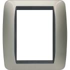 BTICINO - BTIL4826TC LIVING INT - PLACCA 3+3 POSTI TITANIO