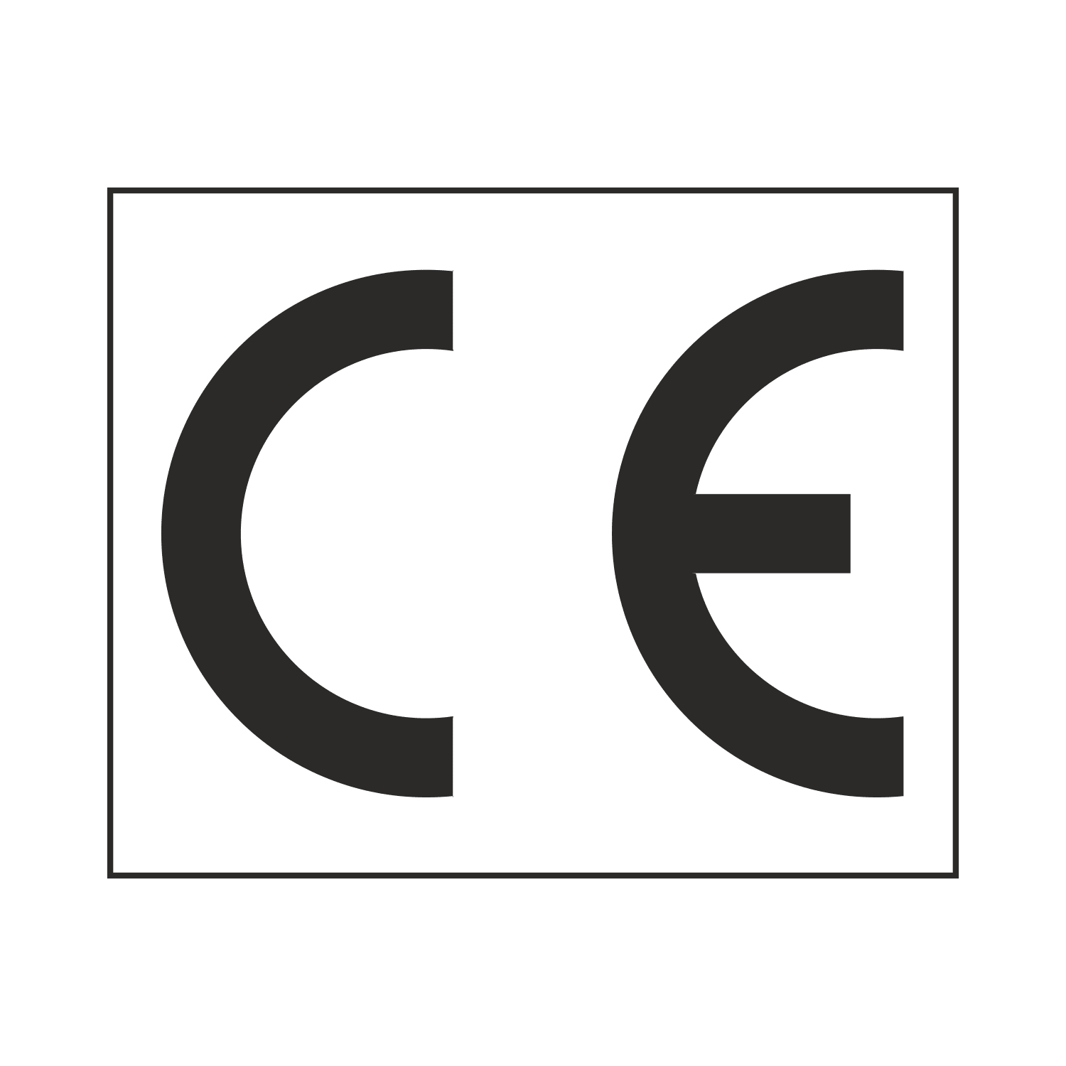 GRAFOPLAST SRL - GRALA20110F1 TARGH. CE 48X39MM B/W CF. 25 PZ(1F