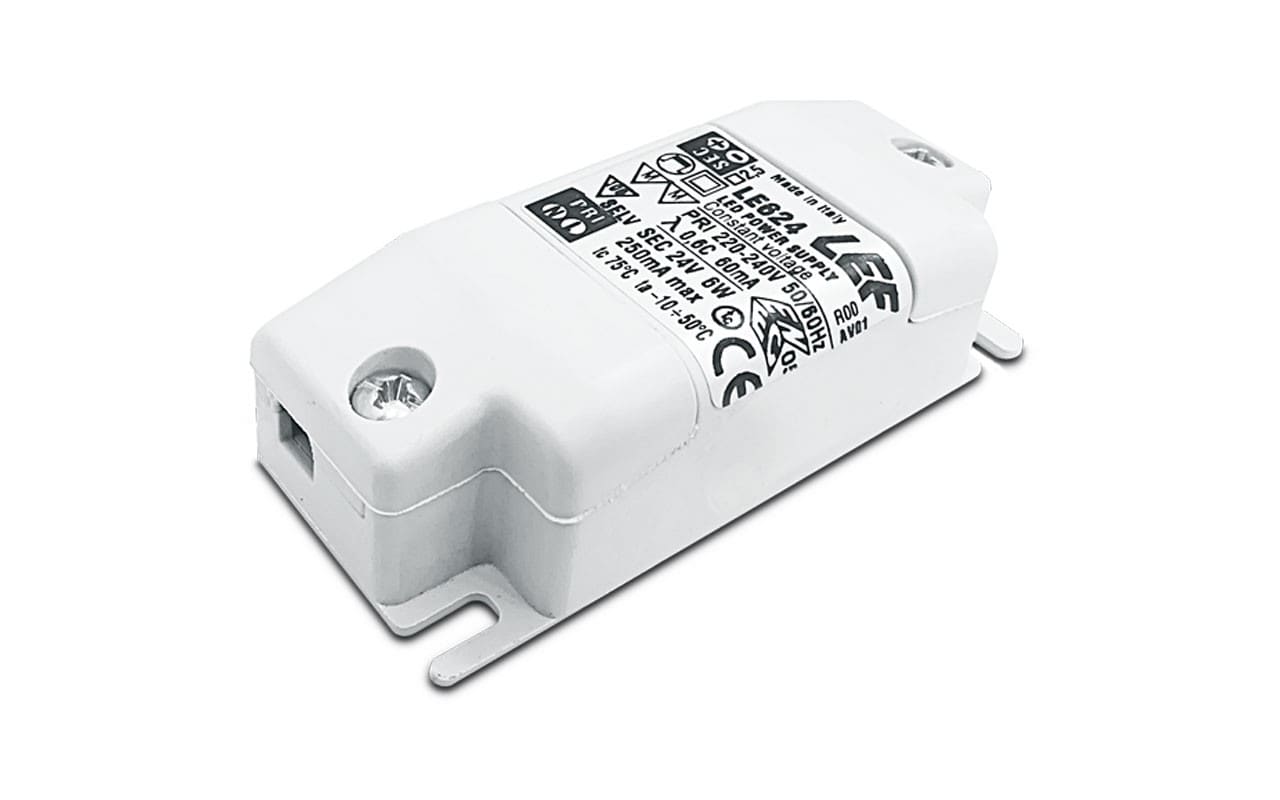 L.E.F. SRL - LEFLE612 ALIM. LED TENS. COSTANTE 6W 12VDC IP20