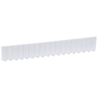 LEGRAND - LEG001665 Abdeckstreifen, 18 Module, Lichtgrau, Te