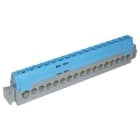LEGRAND - LEG004845 Klemmenleiste IP 20, blau, 1 x 6 bis 25