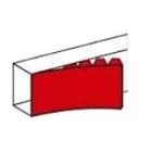 LEGRAND - LEG010520 DLPe biegsamer Deckel 40 mm