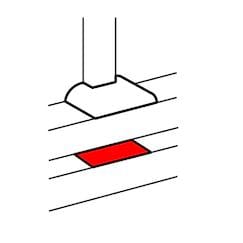 BTICINO (LEGRAND) - LEG010743 DLP-DERIVAZIONE PIANA X SEPARATORE H 65M