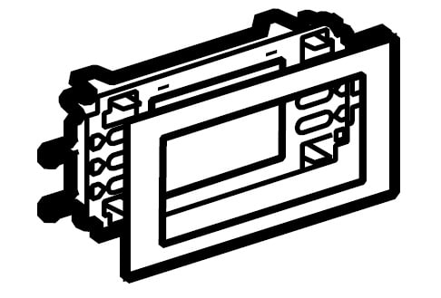 BTICINO (LEGRAND) - LEG010916 DLP-SUPP UNIVERSALE 3 MODULI X COP 85MM