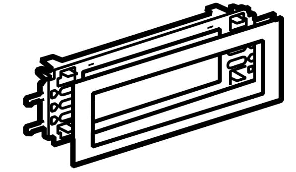 BTICINO (LEGRAND) - LEG010936 DLP-SUPP UNIVERSALE 6 MODULI X COP 85MM
