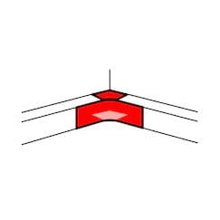 BTICINO (LEGRAND) - LEG011222 DLP- ANGOLO INTERNO PER CANALE 105X65 AL