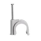 BTICINO (LEGRAND) - LEG031534 GAFFETTE-FIXFOR GRIGIO CAVO MM. 19