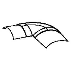 BTICINO (LEGRAND) - LEG032802 DLP-ANGOLO PIANO X CANALE SOPRAPAV 92X20