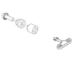 BTICINO (LEGRAND) - LEG034700 WH3019-BLIZZARDP INSERTO FIAT