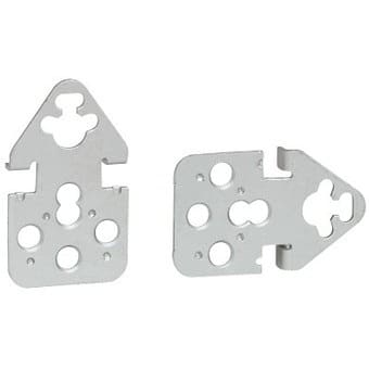 BTICINO (LEGRAND) - LEG036406 SUPPORTI. ACCIAIO INOX. FISSAGGIO A PARE