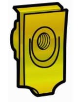 BTICINO (LEGRAND) - LEG036442 QUADRI ACC.-DADI A CLIPS PER PIASTRE M6