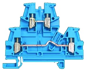 BTICINO (LEGRAND) - LEG037108 VIKING3-MORSETTO PER NEUTRO 4MMQ 2 PIANI