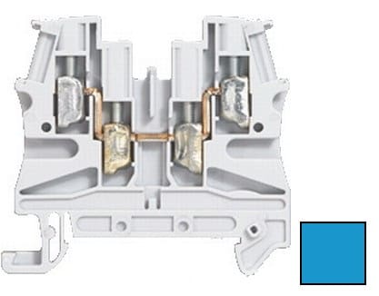 BTICINO (LEGRAND) - LEG037109 VIKING3-MORSETTO BLU 4 COLLEGAMENTI 4MMQ