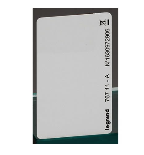 BTICINO (LEGRAND) - LEG076711 CA - BADGE CARTA ISO MI-FARE RFID 13.56M