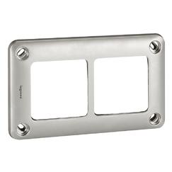 BTICINO (LEGRAND) - LEG077852 SOLIROC - PLACCA 2+2P