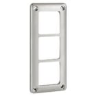 LEGRAND - LEG077853 Rahmen 3-fach waagerecht/senkrecht Solir