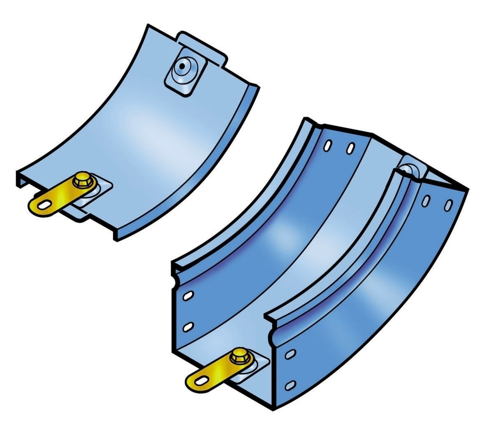 BTICINO (LEGRAND) - LEG31ANC100Z P31-CURVA IN SALITA 45? 100X75 Z