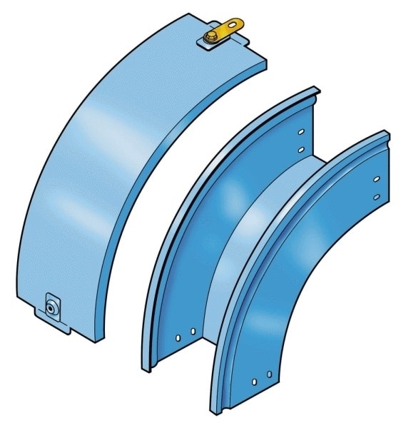 BTICINO (LEGRAND) - LEG31APD400Z P31-CURVA IN DISCESA 90? 400X100 Z