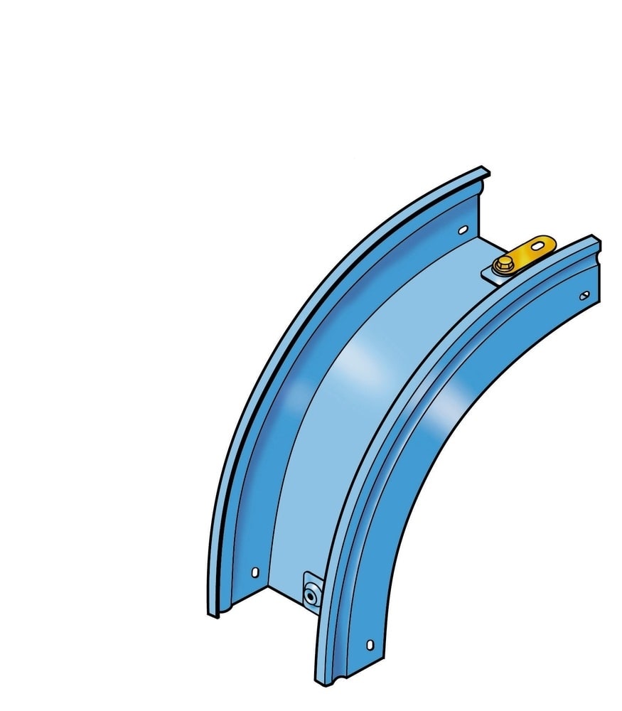 LEGRAND LEG31BPB050Z P31-CURVA IN DISCESA 90? BASE 50X50 Z