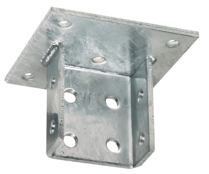 BTICINO (LEGRAND) - LEG349222 S.SUPPORTO-PIASTRA A SOFFITTO PS INOX