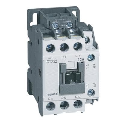 BTICINO (LEGRAND) - LEG416116 CTX3 - CONT 3P 22A 230VAC